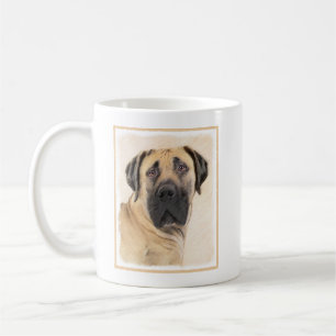 Boerboel schilderen - Kute Original Dog Art Koffiemok