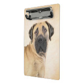 Boerboel schilderen - Kute Original Dog Art Mini Klembord (Angled2)