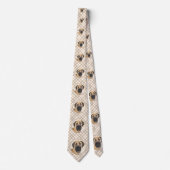 Boerboel schilderen - Kute Original Dog Art Stropdas (Voorkant)