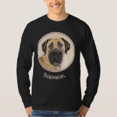 Boerboel schilderen - Kute Original Dog Art T-shirt (Voorkant)