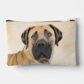 Boerboel Schilderij Fawn Red Mastiff Pet Dog Art Etui (Achterkant)