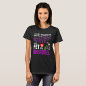 Boerboel wijnliefhebber t-shirt (Voorkant volledig)