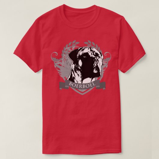 Boerboel Zuid-Afrikaanse Mastiff 1 (3) T-shirt (Design voorkant)