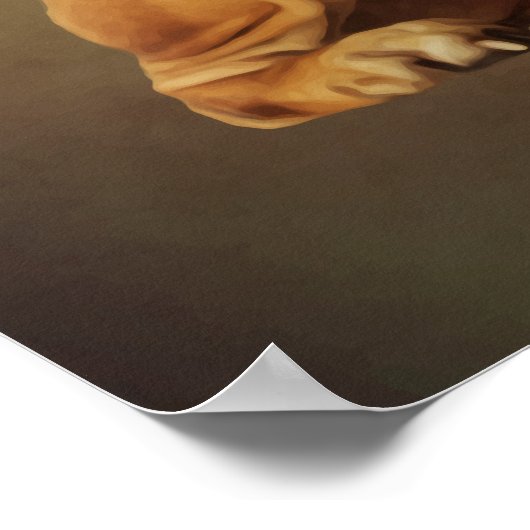 Boerboel - Zuid-Afrikaanse Mastiff Poster (Hoek)