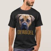 Boerboel Zuid-Afrikaanse Mastiff Retro T-shirt (Voorkant)