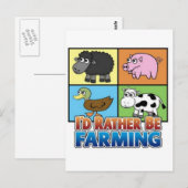 boerderij3 briefkaart (Voorkant / Achterkant)