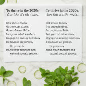 Boerderij 1920 leeft eenvoudig theedoek (Gevouwen)