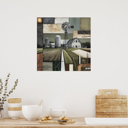 BOERDERIJ 1 POSTER (Keuken)