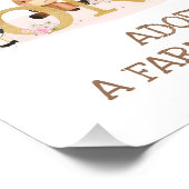 Boerderij 1e Verjaardag Adopteer een Boerderij Die Foto Afdruk (Hoek)