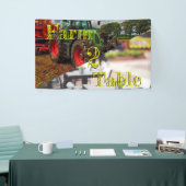 Boerderij 2 Tabelmarketingbanner Spandoek (Beurs)