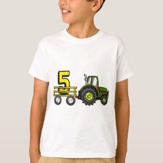Boerderij 5 Jaar Oud Barnyard Boys 5e Verjaardag T T-shirt