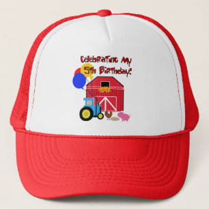 Boerderij 5e Verjaardag Tshirts en geschenken Trucker Pet