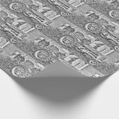 Boerderij Al Tractor-Boerderij Ontwerp Cadeaupapier (Hoek)