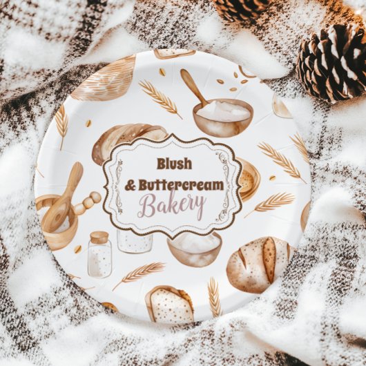 Boerderij Ambachtelijke Bakkerij Papieren Bordje