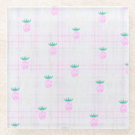 Boerderij Ananas Oase Glazen Onderzetter