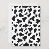 Boerderij Animal Barnyard Birthday Invitation Kind Kaart (Achterkant)