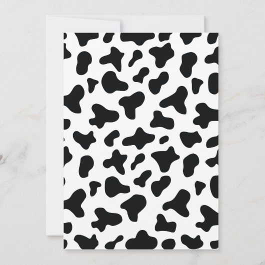 Boerderij Animal Barnyard Birthday Invitation Kind Kaart (Achterkant)