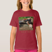 Boerderij Animal Barnyard Friends Personalized T-shirt (Voorkant)