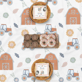 Boerderij Animal Barnyard Pattern Verjaardag Tafelkleed