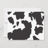 Boerderij Animal Dank je wel Bedankkaart (Achterkant)