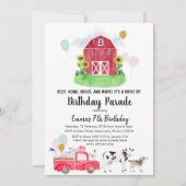 Boerderij Animal Drive beroemd gemaakt door Birthd Kaart (Voorkant)