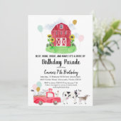 Boerderij Animal Drive beroemd gemaakt door Birthd Kaart (Staand voorkant)