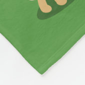 Boerderij Animal Gingham Flannel Blanket Fleece Deken (Hoek)