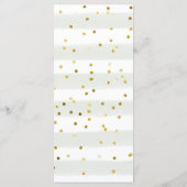 Boerderij Animal Greenery Boy Baby shower Menu (Achterkant)