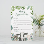 Boerderij Animal Greenery Boy Baby voorspellingen (Staand voorkant)