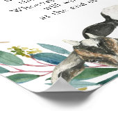 Boerderij Animal Greenery Boy Pacifier Hunt Poster (Hoek)