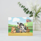 Boerderij Animal Jug Band Briefkaart (Staand voorkant)
