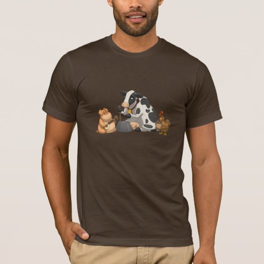 Boerderij Animal Jug Band Shirt (Voorkant)