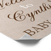 Boerderij Animal Party Welkomstteken Poster (Hoek)