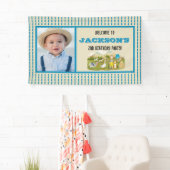  Boerderij Animal Photo Verjaardagsfeest Welkom Spandoek (Insitu)