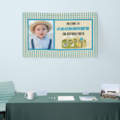  Boerderij Animal Photo Verjaardagsfeest Welkom Spandoek (Beurs)