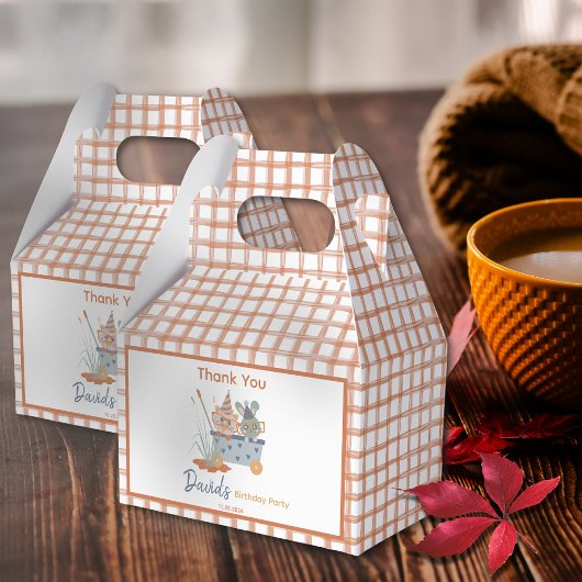 Boerderij Animal Verjaardag Party Decor Bedankdoosjes