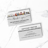 Boerderij Animal Veterinary Hartelijk dank Visitekaartje