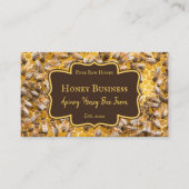 Boerderij Apiary Honeycomb bijenkweker Visitekaartje (Voorkant)