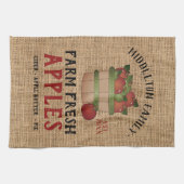 Boerderij 🍎 appelen, vers theedoek (Horizontaal)