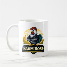 Boerderij baas rooster