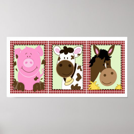 BOERDERIJ BABIES ART PRINTS SET 3 (Voorkant)