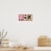 BOERDERIJ BABIES ART PRINTS SET 3 (Keuken)