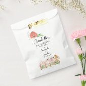 Boerderij Baby Baby shower Bedankzakje (Gezegeld)