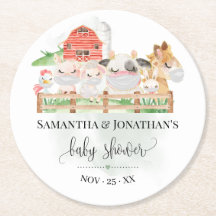 Boerderij Baby Baby shower