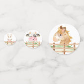 Boerderij Baby Baby showers Confetti (Voorkanten)