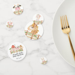 Boerderij Baby Baby showers Confetti