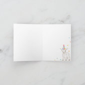 Boerderij Baby Geit Foto Verjaardag Bedankt Card (Binnen)