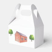 BOERDERIJ BABY SHOWER - BABY SHOWER BEDANKDOOSJES (Achterkant)