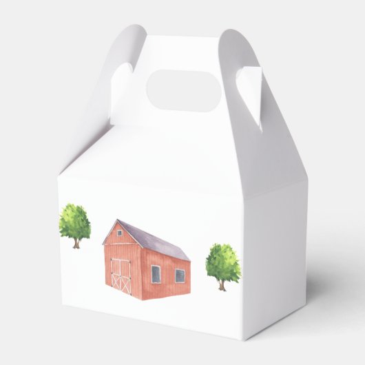 BOERDERIJ BABY SHOWER - BABY SHOWER BEDANKDOOSJES (Achterkant)