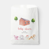 BOERDERIJ BABY SHOWER - BABY SHOWER BEDANKZAKJE (Voorkant)